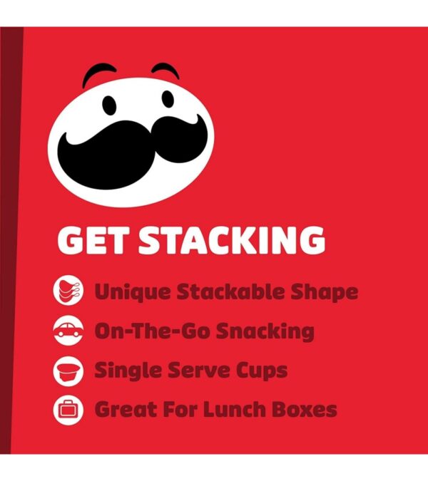 img-f7e5e32b574f4300c2b6c74cfd9a3014 Pringles Potato Crisps Chips, Lunch Snacks, Office and Kids Snacks, Snack Stacks, Variety Pack, 19.3oz Box (27 Cups)