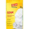 img-f982190a447cb12028369ba7e6aecf55 GLAD ForceFlex Tall Kitchen Drawstring Trash Bags, 13 Gallon White Trash Bag for Kitchen Trash Can, Gain Original Scent, Odor Shield, Odor Eliminator, Leak Protection, 110 Count