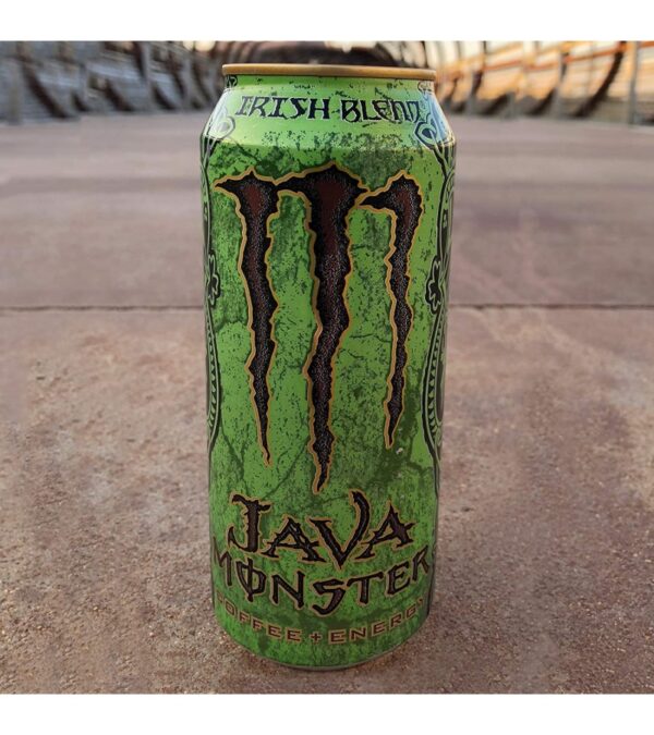 Java Monster Irish Blend, Coffee + Energy Drink, 15 Ounce (Pack of 12)