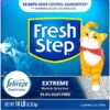 img-fa9b5adb7194687e0c4cf673b1b10134 Fresh Step Clumping Cat Litter, Extreme Odor Control, Mountain Spring Scent With Febreze, 14 lbs