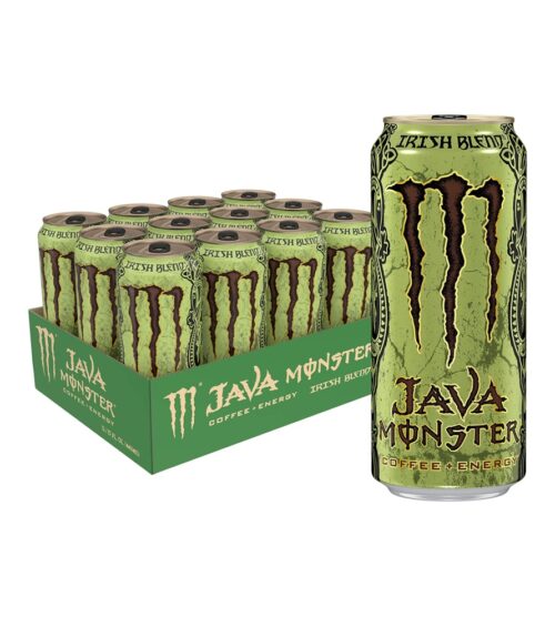 img-fb9a0dfea0eab931905e0feeef766096 Java Monster Irish Blend, Coffee + Energy Drink, 15 Ounce (Pack of 12)