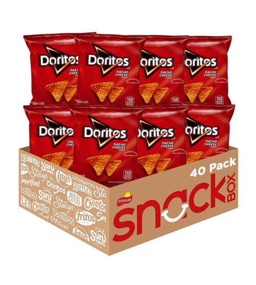 img-fef0c21558e8fa2ff458ce8352e11273 Doritos Flavored Tortilla Chips , 40 Count (Pack of 1)