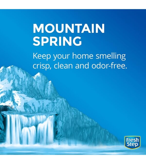 img-ff62d34df8cf829ae9db810ed2b77ae0 Fresh Step Clumping Cat Litter, Extreme Odor Control, Mountain Spring Scent With Febreze, 14 lbs