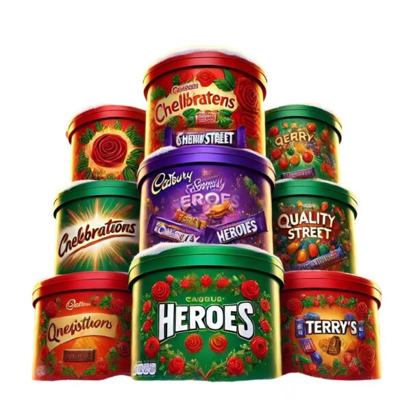 Unbeatable Price - 9 Box Set of Top Brands: Roses, Heroes, Quality Street, Celebrations, Terry's Orange, Qerry & More!