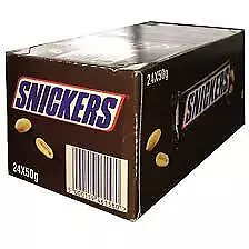 Mars Snickers Bounty Boxes 24 Bars Twix Boxes 25 Bars Chocolate