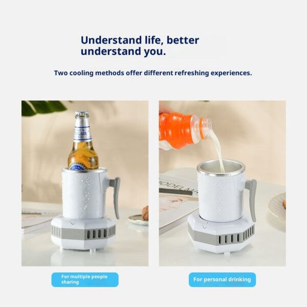 主图_4 Rapid cooling cup, quick-cooling cup, water cup for office use, chilled beer and beverages, heating cup, a must-have for student dormitories.
