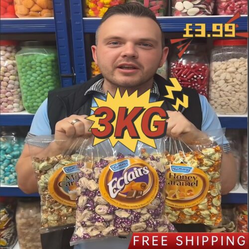 食品甜品巧克力直通车主图-6 Ultimate Yummy’s Toffee Trio - 3kg Combo: Milk'n Caramel, Chocolate Eclairs & Honey Caramel - Free Shipping & Massive Savings! Indulge in Sweet Bliss Today!