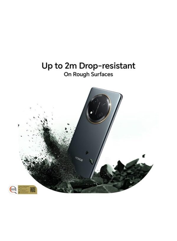 HONOR X9c 5G Dual SIM (12GB RAM, 256GB Storage) | 108MP Triple Camera | 6.78" AMOLED 120Hz Display | 6600mAh Battery | Android 14 (Titanium Black)