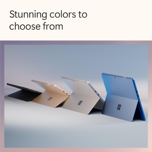 Version 1.0.0 Microsoft Surface Pro 2-in-1 Laptop/Tablet (2024), Windows 11 Copilot+ PC, 13" Touchscreen Display, Snapdragon X Plus (10 Core), 16GB RAM, 512GB Storage, Sapphire