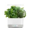 AeroGarden Harvest Lite in Cream, Soil-Free Indoor Hydroponic Garden with LED Grow Light for Year-Round Gardening of up to 6 Herbs and Vegetables