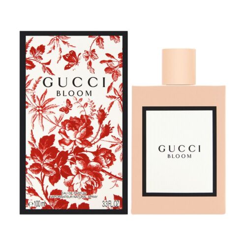 【Clearance Sale】Gucci Bloom for Women Eau de Parfum Spray, 3.3 Ounce, Multi